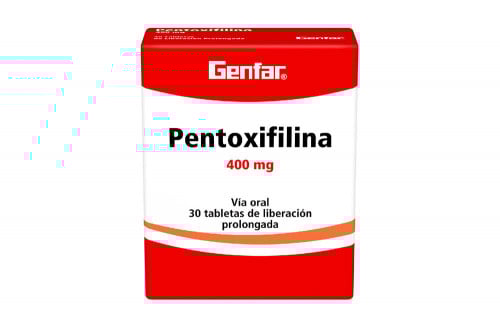 Pentoxifilina 400 Mg Caja...