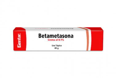 Betametasona En Crema 0.1 % Caja Con Tubo Con 40 g