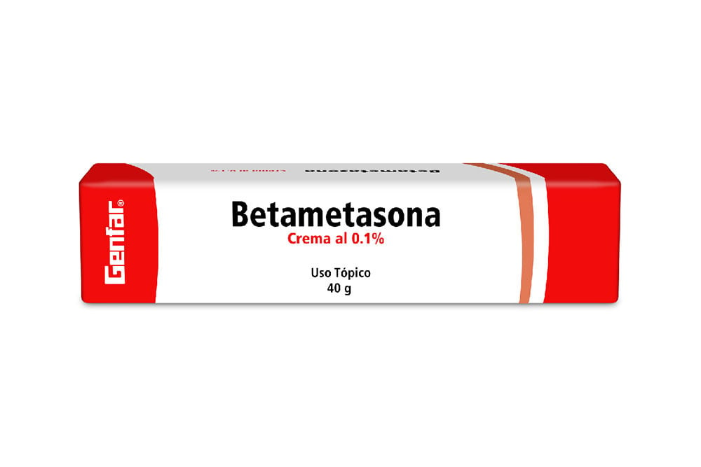 Betametasona En Crema 0.1 % Caja Con Tubo Con 40 g