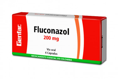 Fluconazol 200 mg Caja Con 4 Cápsulas – Genfar