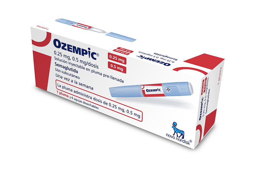 Ozempic 1.34 mg /mL Inyectable Caja Con 1 Pluma Y 6 Agujas