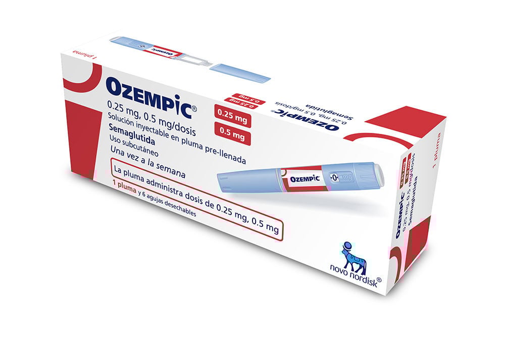 OZEMPIC Ozempic 1.34 Mg /Ml Inyectable Caja Con 1 Pluma Y 6 Agujas