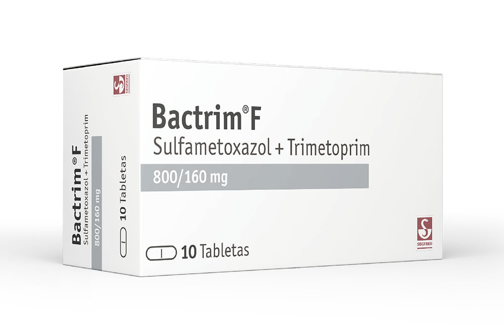 Bactrim F 800 /160 mg Caja Con 10 Tabletas