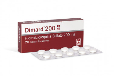 Dimard 200 mg Caja Con 20 Tabletas Recubiertas 