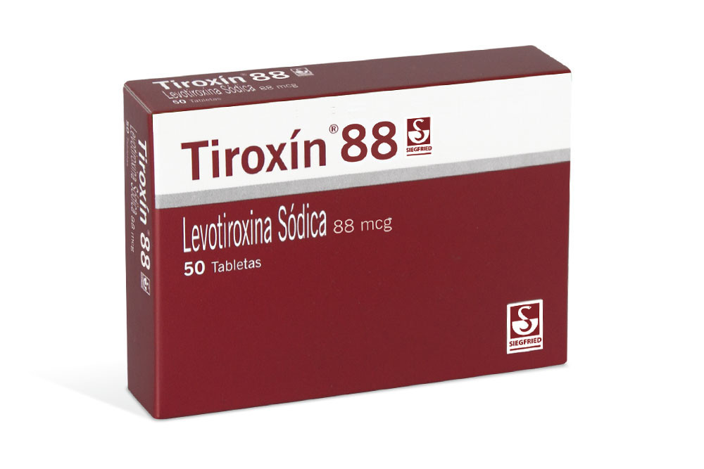 Tiroxín 88 mcg Caja Con 50 Tabletas 