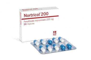 Notricol 200 mg Caja Con 20 Cápsulas 