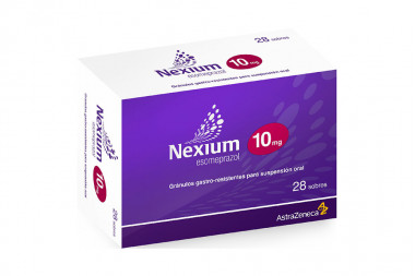 Nexium 10 mg Caja Con 28 Sobres Con 3 g C/U