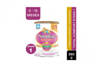 Similac 1 Total Comfort Lactantes 0 A 12 Meses Tarro Con 360 g