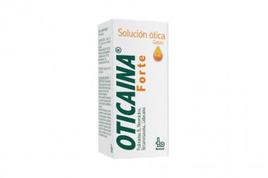 Oticaina Forte Solución Ótica Caja Con Frasco Con 8 mL