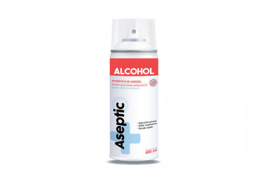 Alcohol Glicerinado Antiséptico En Aerosol Frasco Con 400 Ml