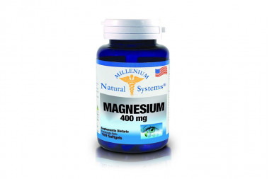 Magnesium 400 mg Frasco Con 100 Cápsulas