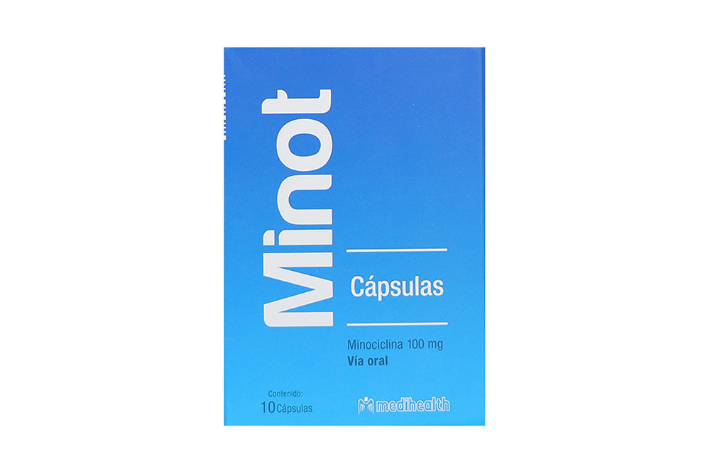 Minot 100 mg Caja Con 10 Cápsulas