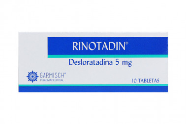 Rinotadin 5 mg Caja Con 10 Tabletas