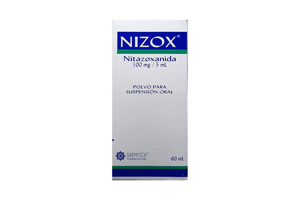 Alpex Nizox Polvo 100 mg / 5 mL Caja Con Frasco Con 60 mL -  Suspensión Oral