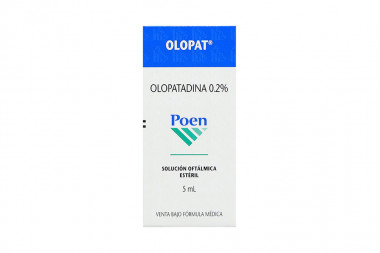 Olopat Solucipon Oftálmica 0,2 % Caja Con Frasco Con 5 mL 