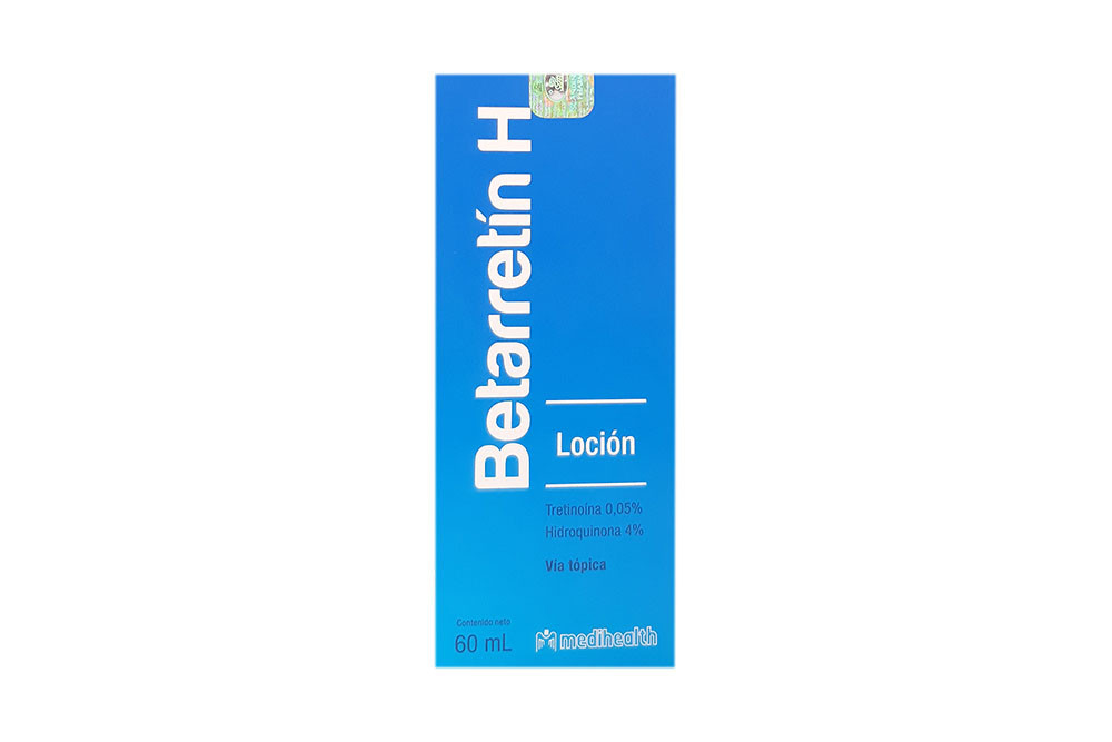 Betarretín H En Loción 0.05 / 4 % Caja Con Frasco Con 60 mL
