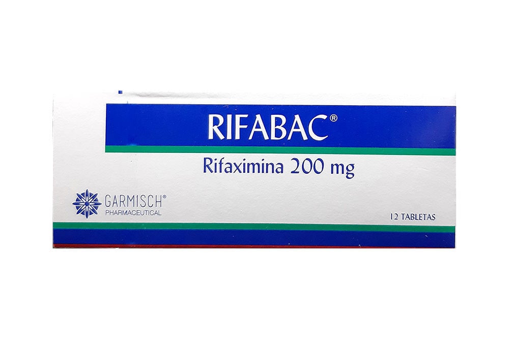 Rifabac 200 mg Caja Con 12 Tabletas 
