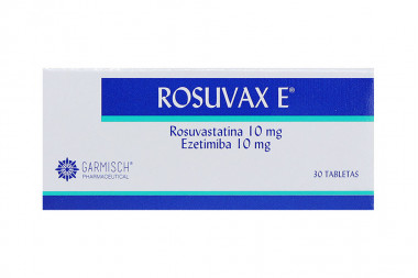 Rosuvax E 10 / 10 mg Caja Con 30 Tabletas