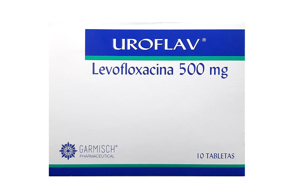 Uroflav 500 mg Caja Con 10 Tabletas