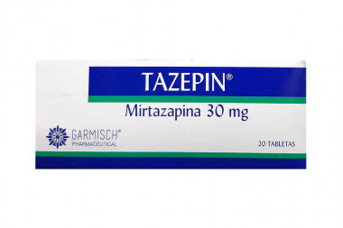 Tazepin 30 mg Caja Con 20 Tabletas
