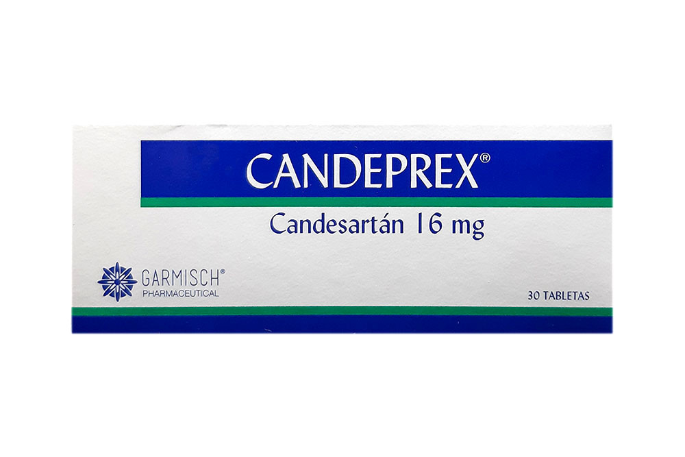 Candeprex 16 mg Caja Con 30 Tabletas