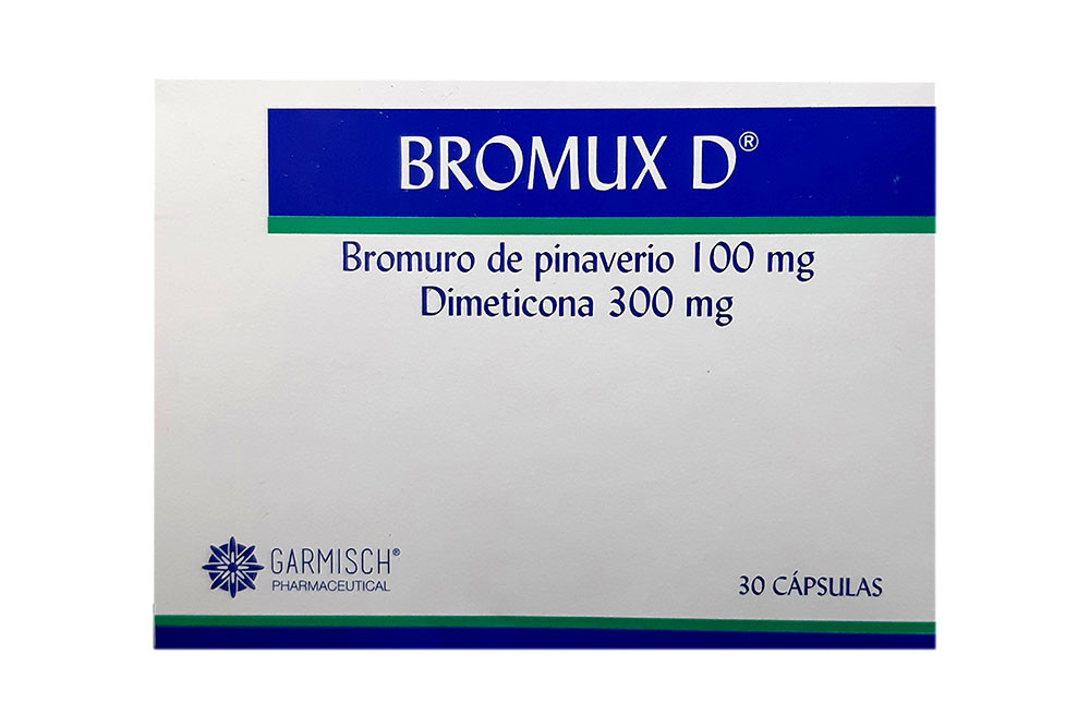 Bromux D 100 / 300 mg Caja Con 30 Cápsulas