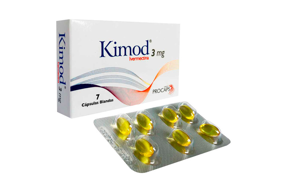KIMOD Kimod 3 Mg Caja Con 7 Cápsulas