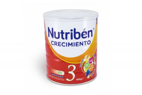 Nutribén Crecimiento 3 Tarro Con 900 g - Fórmula Infantil