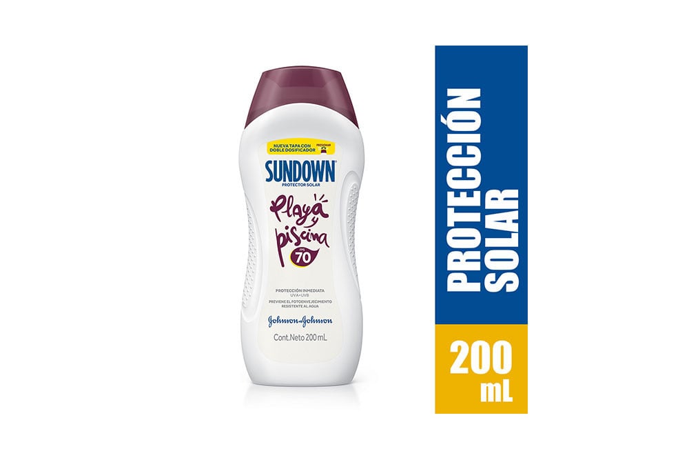 Protector Solar Sundown FPS 70 Frasco Con 200 mL