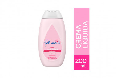 Johnson Baby Crema Líquida Frasco x 200 mL – Cuerpo