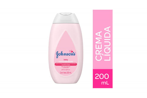 Johnson Baby Crema Líquida Frasco x 200 mL – Cuerpo