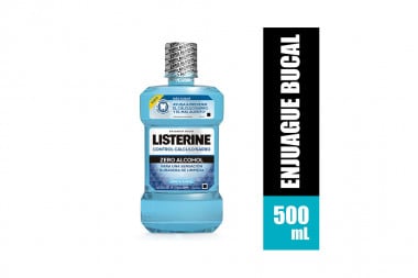 Enjuague Bucal Listerine Control Cálculo Zero Con 500 mL