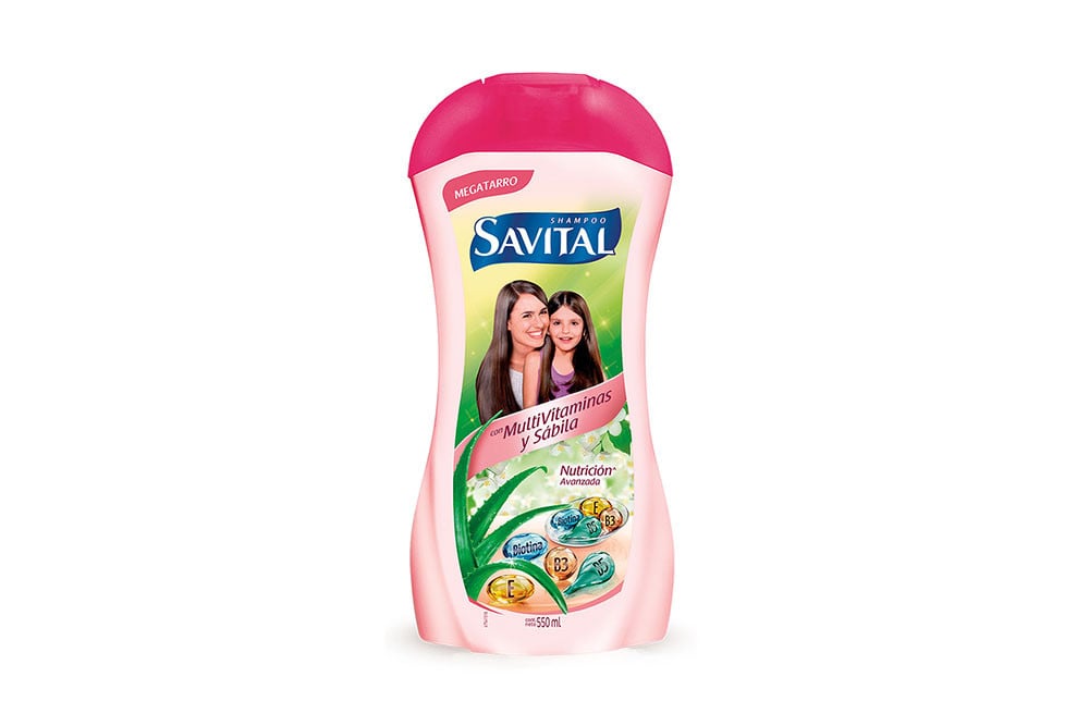  Shampoo Savital Con MultiVitaminas 