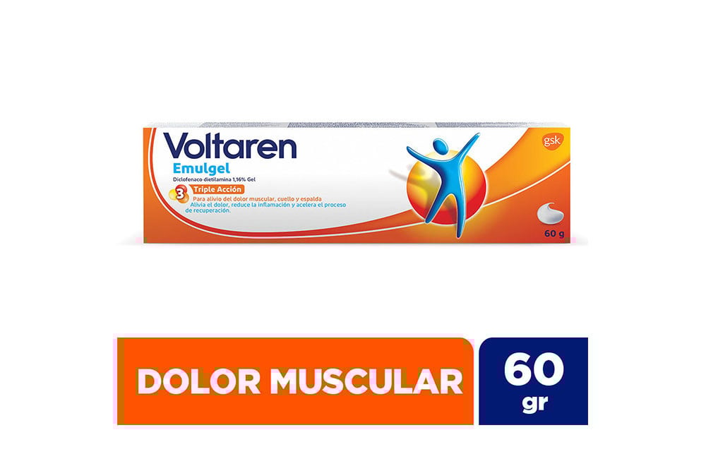 Voltaren Emugel 1 % Caja Con Tubo Con 60 g Voltaren Emulgel 1% Caja Con Tubo Con 60 G