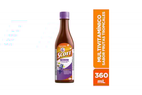 Emulsión De Scott Frasco Con 360 mL