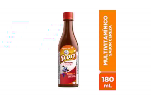 Emulsión De Scott Frasco Con 180 mL