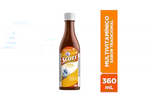 Emulsión De Scott Frasco Con 300 mL