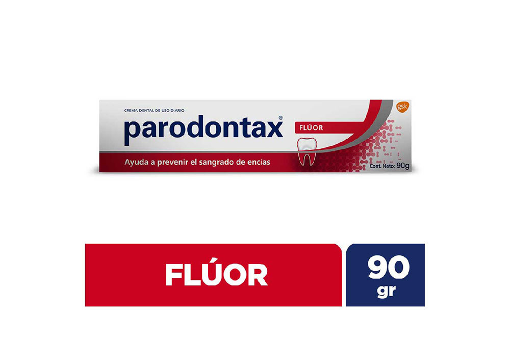 Parodontax Fluor Crema Dental Caja Con Tubo Con 90 g