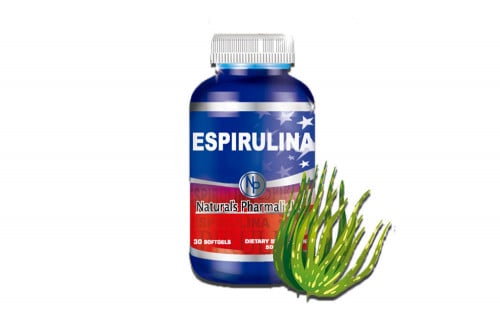Espirulina Naturals Pharmalight Frasco Con 30 Cápsulas