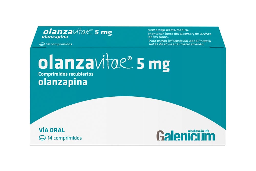 Olanzavitae 5 Mg Caja Con 14 Comprimidos Recubiertos