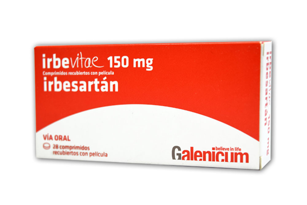 Irbevitae 150 mg Caja Con 28 Comprimidos Recubiertos