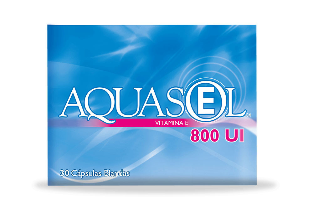 Aquasol-E 800 U.I Caja Con 30 Cápsulas Blandas