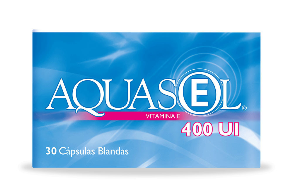 Aquasol E 400 UI Caja Con 30 Cápsulas Blandas