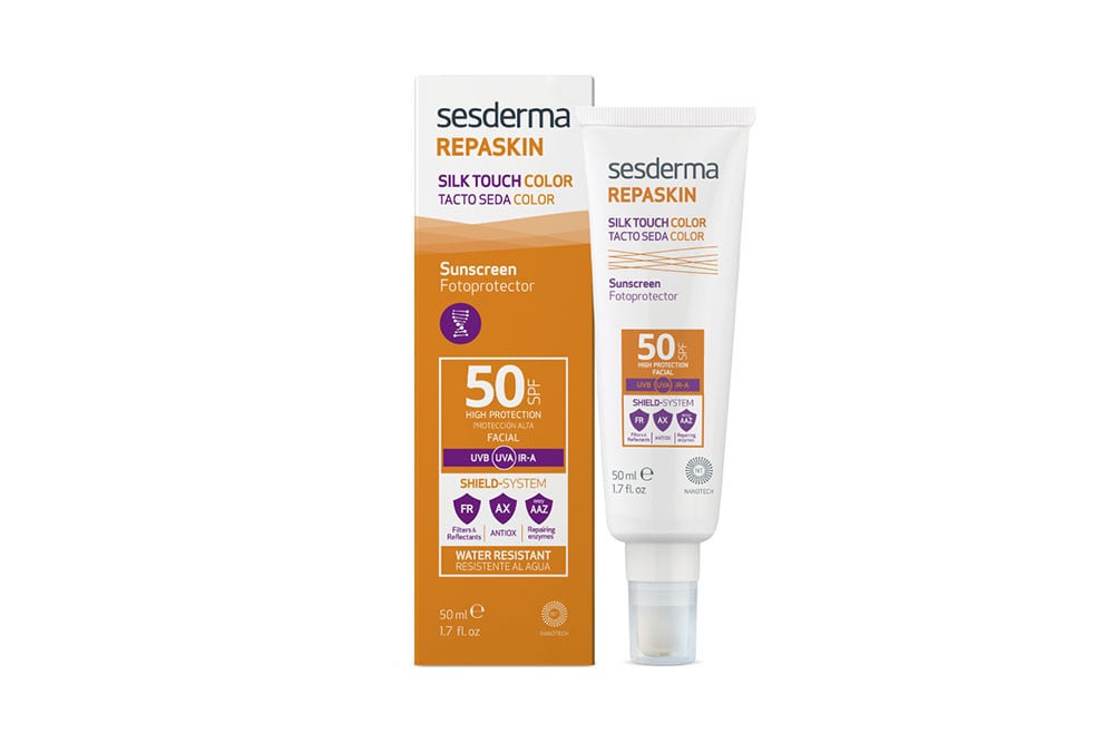 Fotoprotector Respakin Tacto Seda Color Tubo Con 50 mL