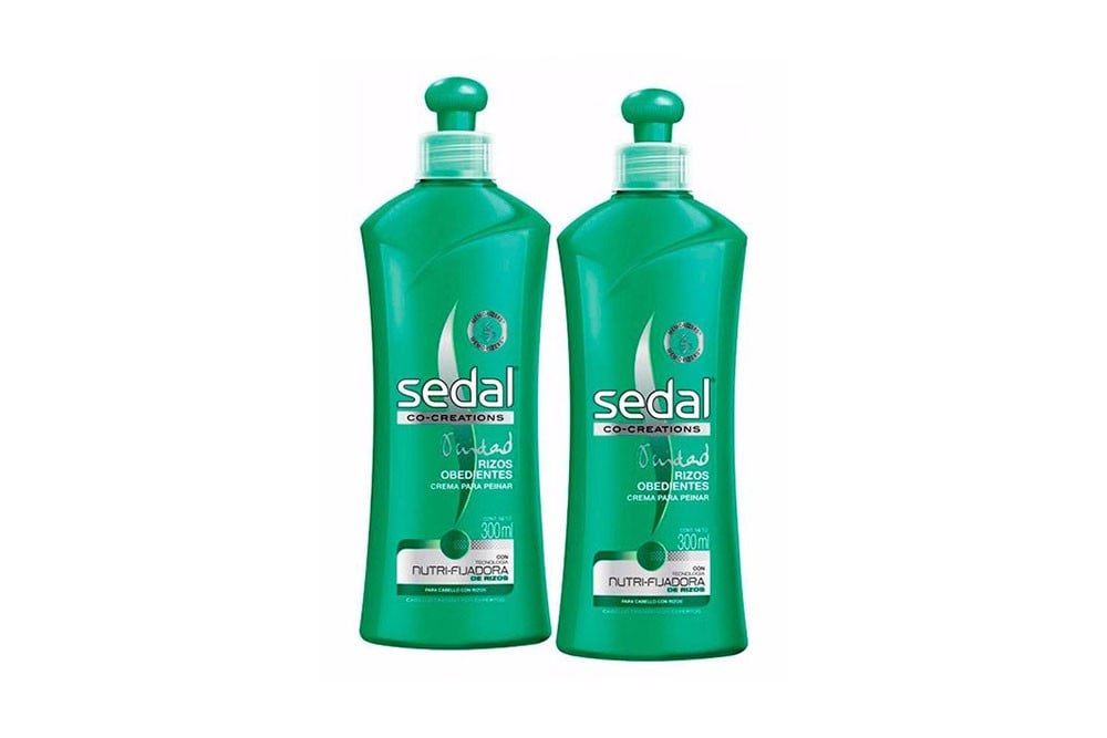 Crema Para Peinar Sedal Rizos Definidos Empaque Con 2 Frascos Crema Para Peinar Sedal Rizo Definidos 2 Unds De 300 Ml C/U