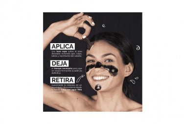 Asepxia Mascarilla Facial Antiacné Carbón Tubo Con 30 g