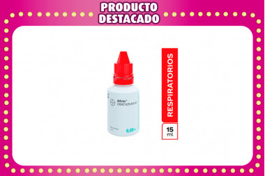 Afrin Solución Nasal 0.05 % Frasco Con 15 mL