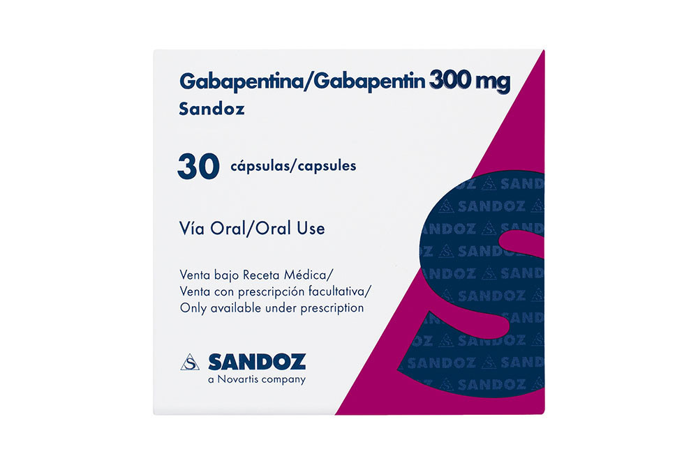 Gabapentina 300 mg Caja Con 30 Cápsulas Gabapentina 300 Mg Caja Con 30 Cápsulas