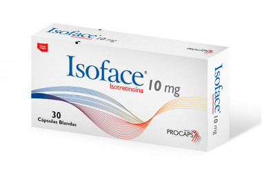 Isoface 10 mg Caja  Con 30 Cápsulas Blandas