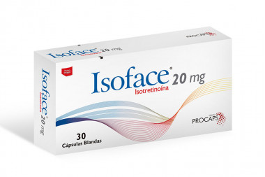 Isoface 20 mg Caja Con 30 Cápsulas Blandas